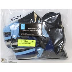 5 PACK MENS CREW SOCKS