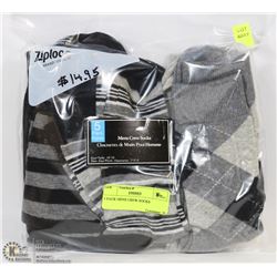 5 PACK MENS CREW SOCKS