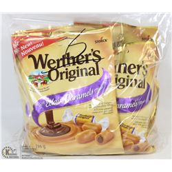 LOT OF 6 BAGS OF WERTHERS SOFT ECLAIRS CARAMELS