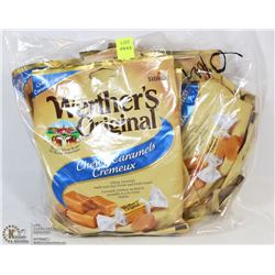 LOT OF 6 BAGS OF WERTHERS CHEWY CARAMELS
