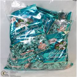 LOT OF 11 BAGS OF KERR'S CHOCOLATE MINT HARD CANDY