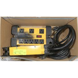 PAIR OF MASTERCRAFT 8 OUTLET POWER STATIONS