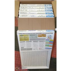 BOX W/ 12 NEW DUSTSTOP PREM FILTERS 16X25X1