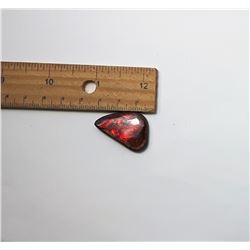 24 - ORANGE FIRE AMMOLITE GEMSTONE