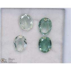 NATURAL GREEN AMETHYS GEMSTONES