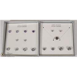 LARGE LOT OF NEW CUBIC ZIRCONIA JEWELRY