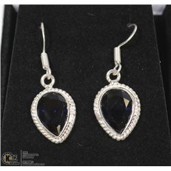 #36-TANZANITE GEMSTONE EARRINGS