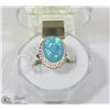 Image 1 : #9-AUSTRALIA FIRE OPAL GEMSTONE RING