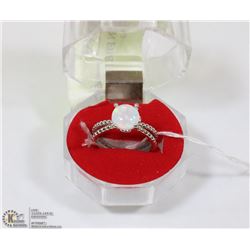 #71-AUSTRALIAN FIRE  OPAL GEMSTONE RING