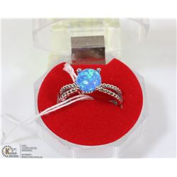#64-AUSTRALIAN FIRE  OPAL GEMSTONE RING