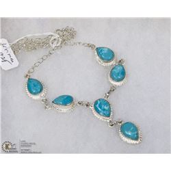 #23-CARIBBEAN CARIMAR GEMSTONE NECKLACE