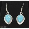 Image 1 : #24-CARIBBEAN CARIMAR GEMSTONE EARRINGS