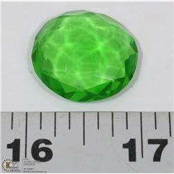 #43-GREEN TEKTITE MOLDAVITE GEMSTONE