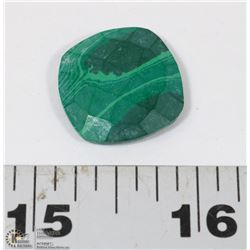 #61-NATURAL GREEN MALACHITE GEMSTONE 13.55CT