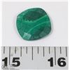 Image 1 : #61-NATURAL GREEN MALACHITE GEMSTONE 13.55CT