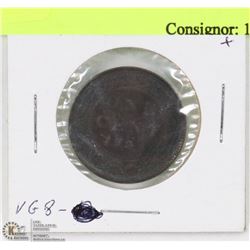 CANADA 1904 ONE CENT COIN