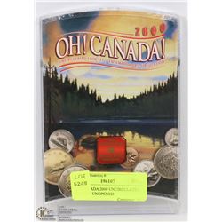 OH! CANADA 2000 UNCIRCULATED COIN SET UNOPENED