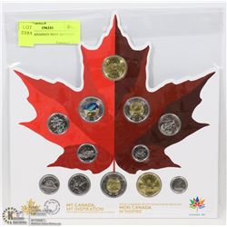 ROYAL CANADIAN MINT 2017 COIN SET