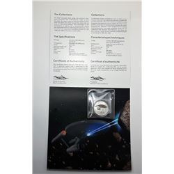 13 - STAR TREK CDN $20.00 COIN