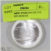 Image 1 : 1976 OLYMPIC STERLING SILVER 1.4453 TROY OUNCES