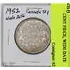 Image 1 : 1952 - 50 CENT PIECE, WIDE DATE