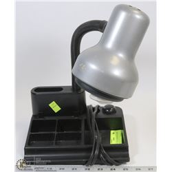 DESKTOP ORGANIZER WITH LIGHT