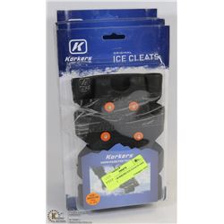 LOT OF 4 KORKERS ICE CLEATS SIZE MEDIUM