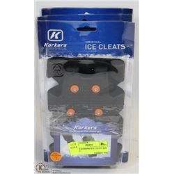 LOT OF 4 KORKERS ICE CLEATS SIZE MEDIUM