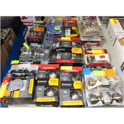 1-DOZEN ASSORTED LOCKING-DOOR ASSEMBLIES