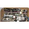 Image 1 : FLAT OF ASSORTED NEW WRENCHES + SOCKET DRIVES +