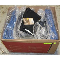 LOT OF NEW ASSORTED BIBS-WORKWEAR/COVERALLS