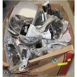 LARGE BOX OF NEW SAFETY/WELDING LENSES + DUMMY