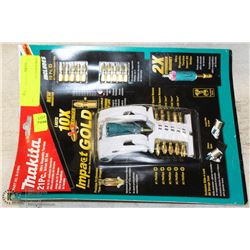 21-PIECE MAKITA ULTRA-MAGN. TORSION DRIVER BIT SET