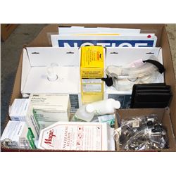 FLAT OF SAFETY EYE-WEAR + EYE-EAR CLEANING