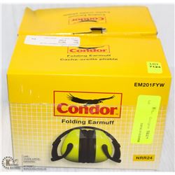 PAIR OF NEW CONDOR FOLDING EARMUFF