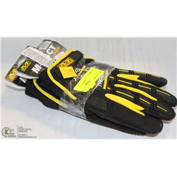 PAIR OF NEW LARGE MECHANIX  M-PACT-GLOVES