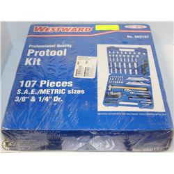 NEW WESTWARD 107-PC. PROTOOL KIT-ON CHOICE-