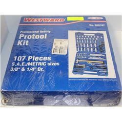 NEW WESTWARD 107-PC. PROTOOL KIT-ON CHOICE-