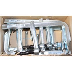 LOT OF 5 NEW BESSY HEAVY-DUTY ADJUSTABLE METAL