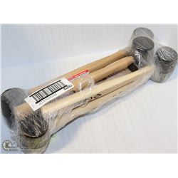 LOT OF 6 NEW GARANT 14-OZ RUBBER MALLETS-ON CHOICE