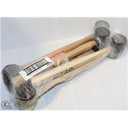 LOT OF 6 NEW GARANT 14-OZ RUBBER MALLETS-ON CHOICE