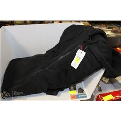 NEW LARGE TOUGH-DUCK POLY-COTTON SHELLED-SWEATER