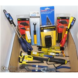 LOT OF ASSORTED NEW HAND TOOLS