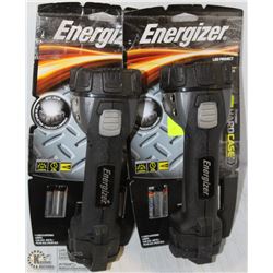 PAIR OF ENERGIZER HARDCASE-PRO 4-BULB LED FLASH-