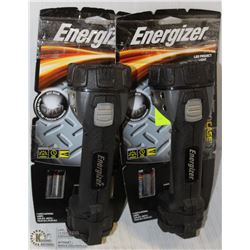 PAIR OF ENERGIZER HARDCASE-PRO 4-BULB LED FLASH-