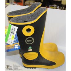 AIR-BOSS DEF. SIZE: 9.5 COMPOUND HD RUBBER BOOTS