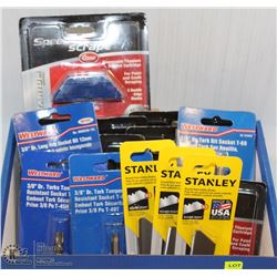 SMALL LOT OF STANLEY BLADES + SPEEDPACK SCRAPE