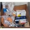 Image 1 : BOX OF UVEX NEOPRENE SAFETY EYE-WEAR + OTHER