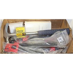 FLAT OF HD ALLEN/HEX KEYS + 28 OZ FRAMING HAMMER