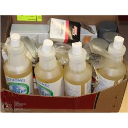 LOT WITH CITRONEL DUSTBANE & ENGINE ENAMEL + MORE